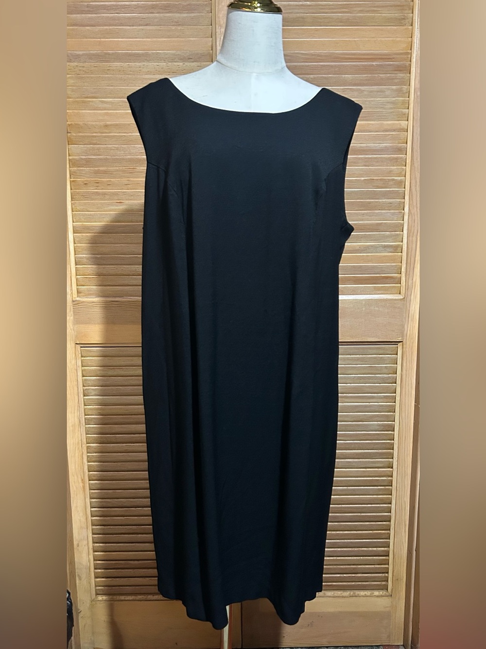 John Roberts Black Sheath Dress Size 20 WP